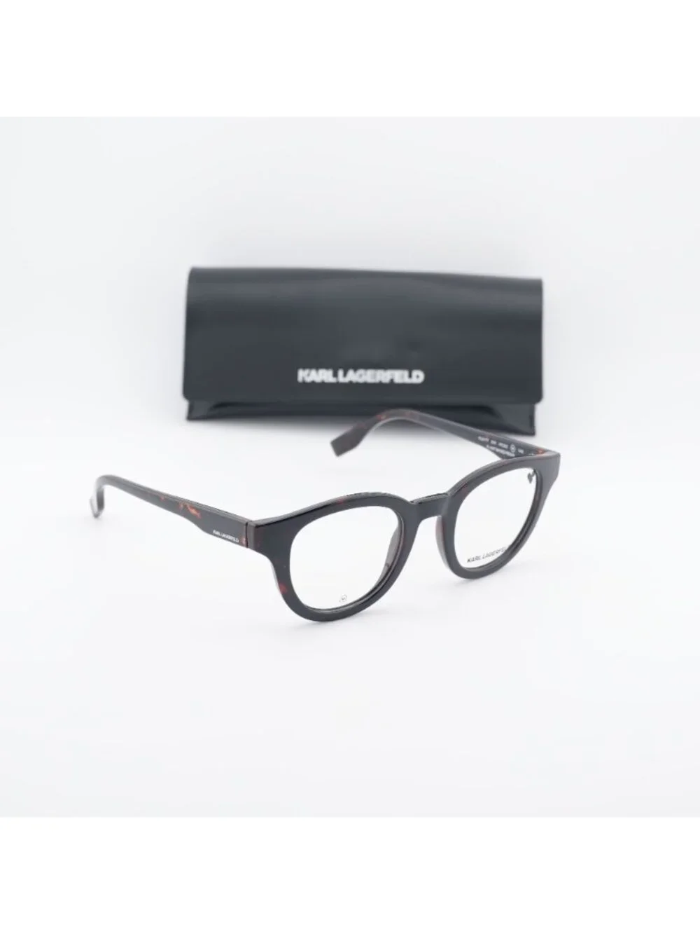 Karl Lagerfeld KL6177 240 Round 47mm Eyeglasses - Havana